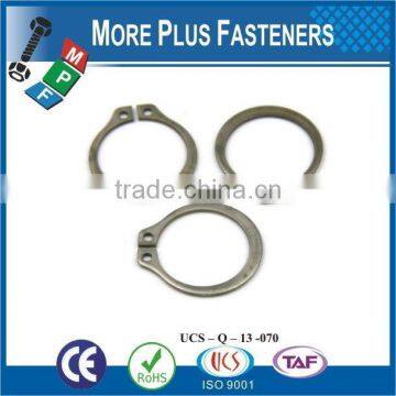 Made in Taiwan Stainless Steel 2" External Retaining Ring