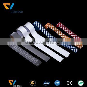 Colorful safety Reflective PVC sheet tape