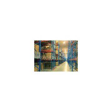 Steel Pallet / Wooden Pallet Double Deep Pallet Racking Systems For Groceries