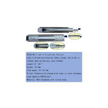 slide/rail/runner/three-fold rail/Heavy Duty  Bearing Slide/Drawer Slides
