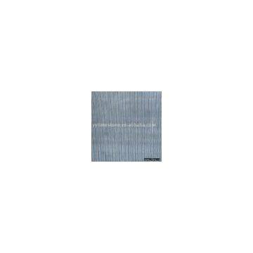 Honed and grooved limestone