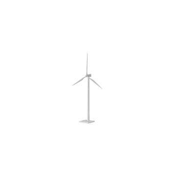 Diecast Zinc Alloy Small Metal Windmill for Office Decoration