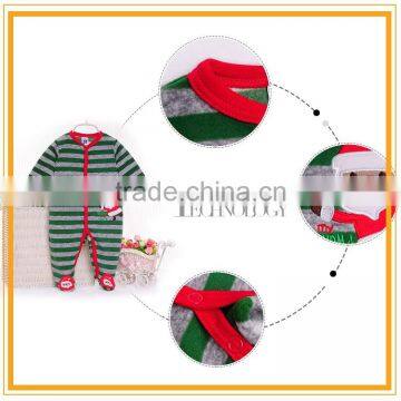 0-3 month sleeveless one sies sleeveless Santa Claus baby romper clothes BB052