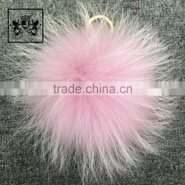 Colorful Beautiful Keyring Fur Pompon Ball Accessories Keychain photo-6