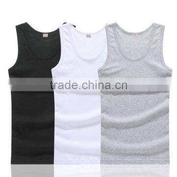 OEM summer Custom Gym men's cotton tank top