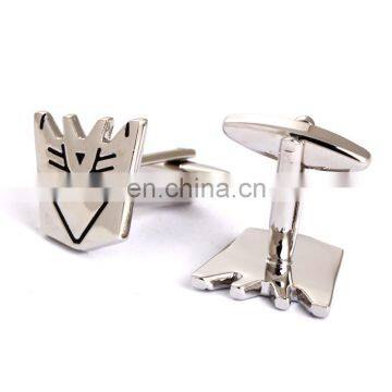 Copper Alloy Transformers Superhero Silver Cufflinks for Mens photo-5