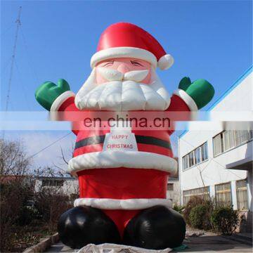 Hot-selling Outdoor Christmas Inflatable Santa Claus for Christmas decoration