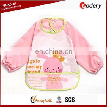 New design promotion pvc children painting apron