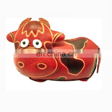 promotional Sheep Animal Shaped coin purse wholesale women genuine leather coin purse for men MCP-0104