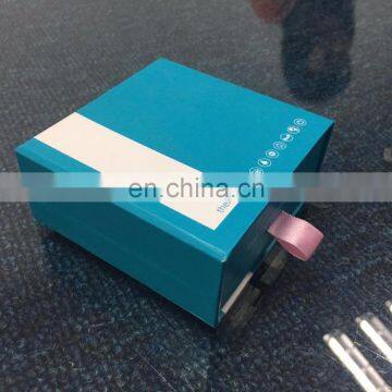 Custom super small sliding boxes for earring of jewelry paper box