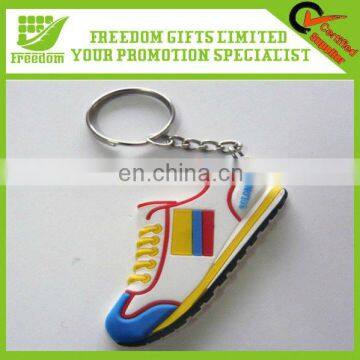 Promotional Plastic PVC Engraved Keyring