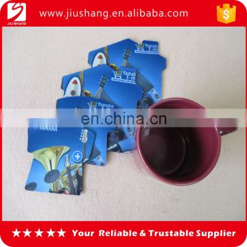 Promotional sublimation neoprene coaster with logo