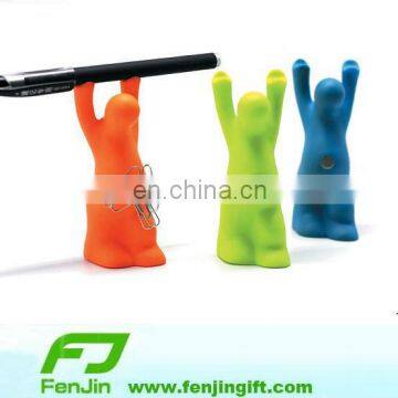 funny rubber man penholder