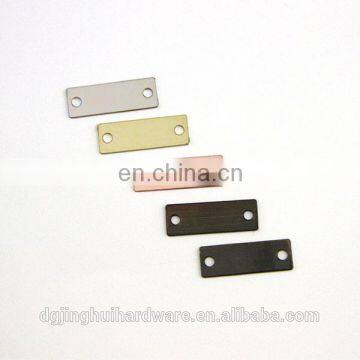 Custom garment metal vintage tags
