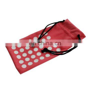 best quality brand log customisable drawstring microfiber dust bag