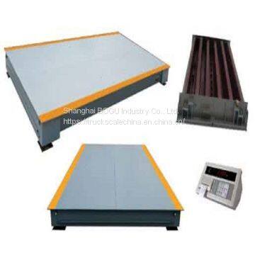 Renowned Waterproof 100t Weighbridge Automatic Digital 3*15m Truck Scale