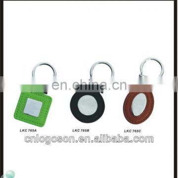 Factory Wholesale Cheap Custom Logo Blank Leather Keychains For Bulk Sale