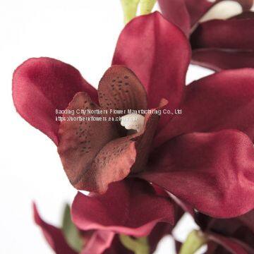 Silk Artificial Orchid for Home Decoration photo-4
