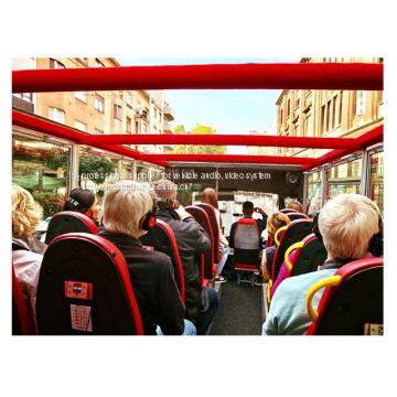 24V Bus Multilingual Tour Guide System /GPS Guard Tour Monitoring System