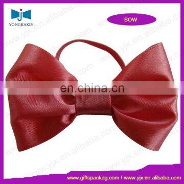 pre-tied ribbon bow/ jar bow/bow with stretch loop