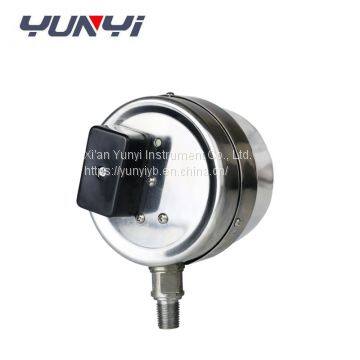 Air Water Hydraulic Electric Contact Pressure Gauge photo-3