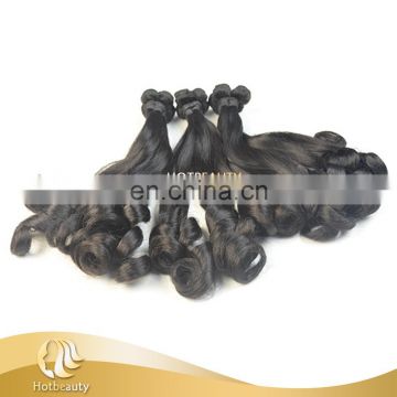 Hot beauty remy funmi curl hair double drawn hair