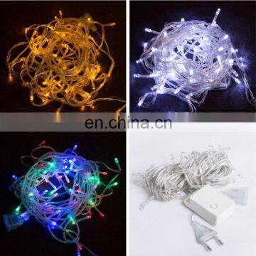 LED String Light 10M Waterproof 110V/220V 100 LED holiday String lighting 9 Colors Christmas Festival Party Outdoor Decoration