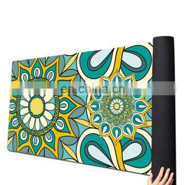 High Quality Customized  Digital Printing Organic Rubber Yoga mat