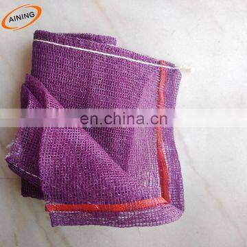 Packing vegetable L sew mesh bag for onion