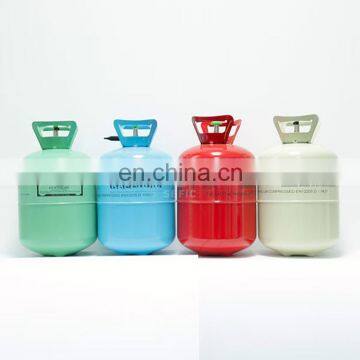 Different Sizes And Colors 4 x Disposable Helium Gas Cylinder Canister Fills 50 Balloons, Total 200 * 9"