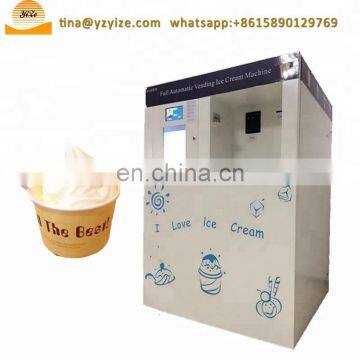 Italian Commercial Automatic Soft Ice Cream Vending Machine photo-4