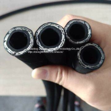 Hydraulic Braided Rubber Hose Offered In SAE DIN Standard