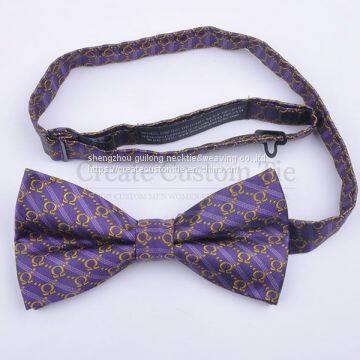 Custom Pre Tied Bowtie Bow Tie Set Custom Bowties Wholesale Custom Microfiber Pre Tied Bowtie photo-2
