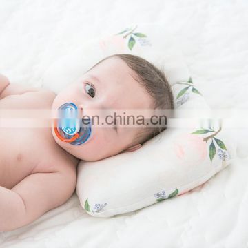 High Quality Healthy Baby cotton head pillow with printed cotton fabric cover