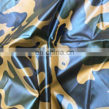 Camouflage Waterproof 380T 100% Nylon Taffeta Fabric With PU Coating for Garment photo-2