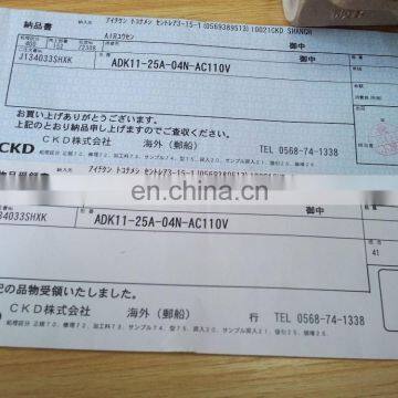 Japan Original CKD Pneumatic Solenoid Valve ADK11-25A-04N photo-6