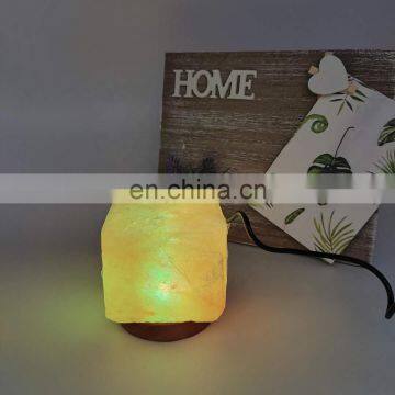 Hot Sale Colorful Changeable Himalayan Salt Lamp Natural Himalayan Crystal Salt Rock Light photo-3