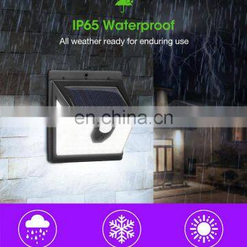 New Solar LED Wall Lamp Waterproof Outdoor LED Wall Lamp Light for Garden photo-2