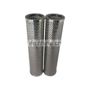 Full stainless steel liquid filtration 50 micron metal screen hydraulic oil filter