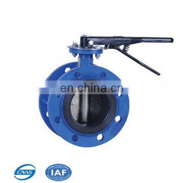 3" DN80 flanged butterfly valve PN16 ductile iron body disc SS410 shaft EPDM seal butterfly valve