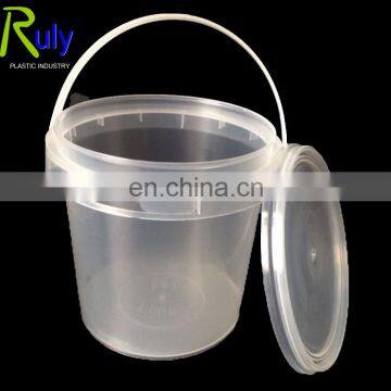 Ice cream /choclate /candy 500ml plastic bucket pail packing