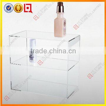 Tabletop clear acrylic cosmetic display/cosmetic organizer