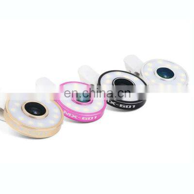 2020 Portable LED Selfie Flash Ring fill Light for Smart Phone