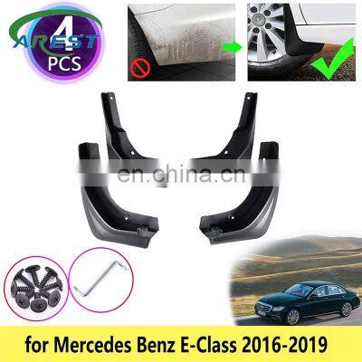 4 PCS for Mercedes Benz E-Class W213 2016 2017 2018 2019 Mudguards Mudflaps Fender Guards Mud Flap Splash Flaps Car Accessories