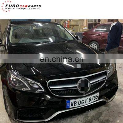 W212 E63 Body Kits Fit for E-class W212 2009-2012 Upgrade to 2016year W212 E63 Body Kits With Lights E63 Full Sets photo-3
