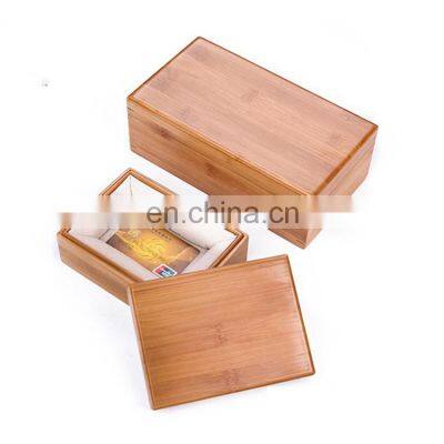 Handmade Lacquer Custom Wooden Bamboo Box With Lid Wood Packaging Boxes photo-2