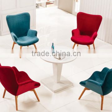 2016 Hot sell Leisure beech chairs without arms ,Cheap Modern Chairs