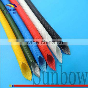 2.5KV high temp t Fiberglass braided wire harness insulation sleeving