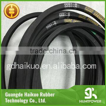 Black Adjustable Rubber v Belt photo-3