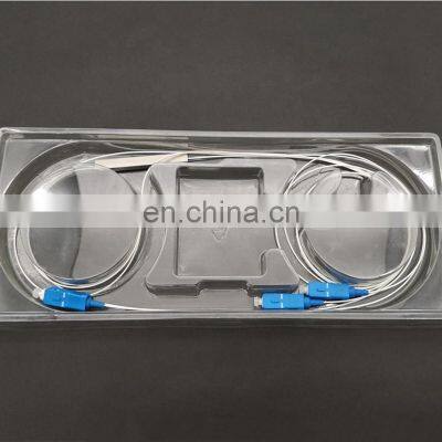 2*4 Fiber Optic Mini Module Blockness Type PLC Optical Splitter 0.9mm SC/LC UPC/APC Connector Singlemode PLC Splitter photo-5